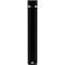 Ekena Millwork Miller Wrought Iron Bracket, (Single center brace), Powder Coated Black 1 1/2"W x 5 1/2"D x 8"H BKTM01X05X08SMI - alternate 6